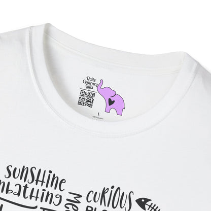 A Cat's Heart Adult T-shirt
