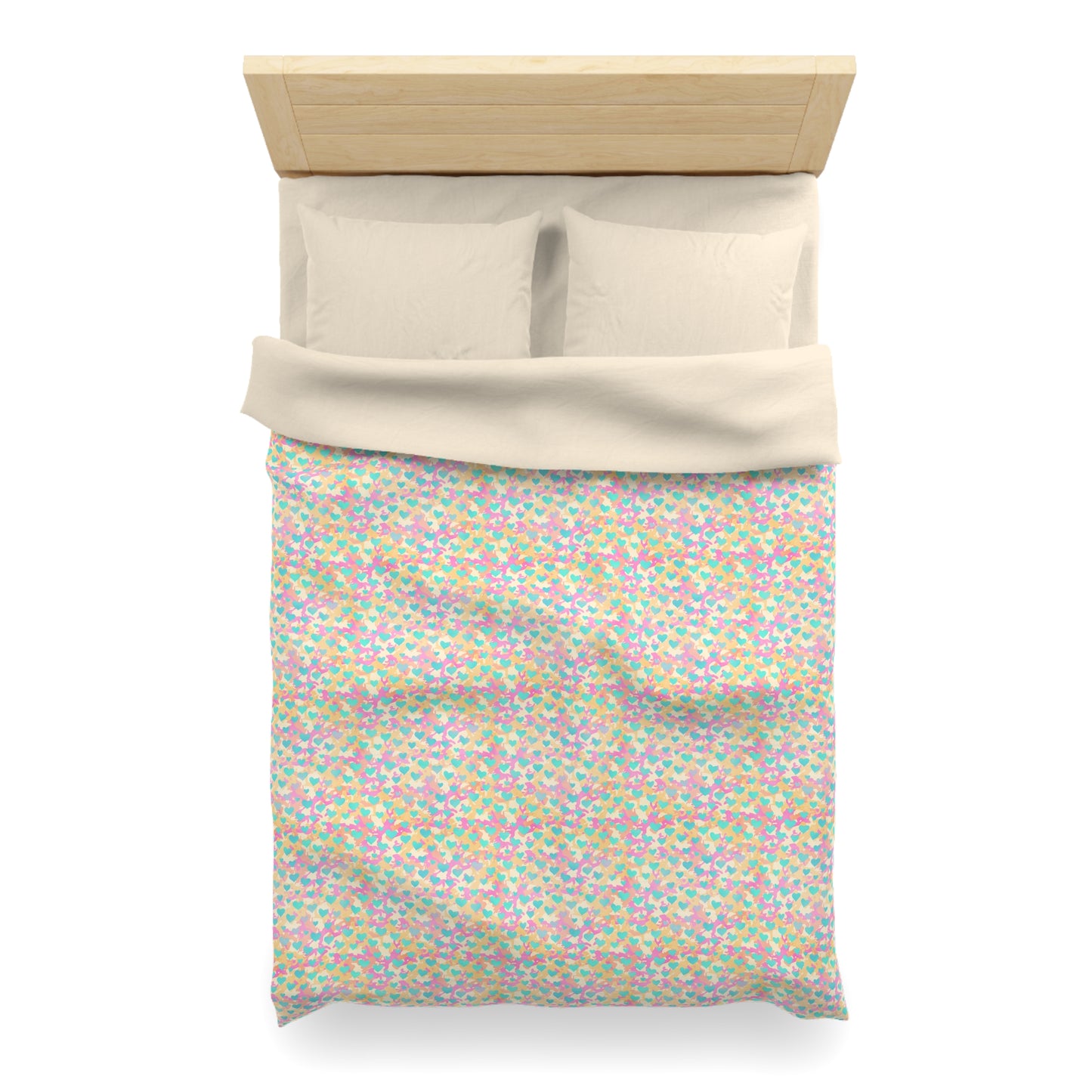 Sweetheart Camo Microfiber Duvet Cover
