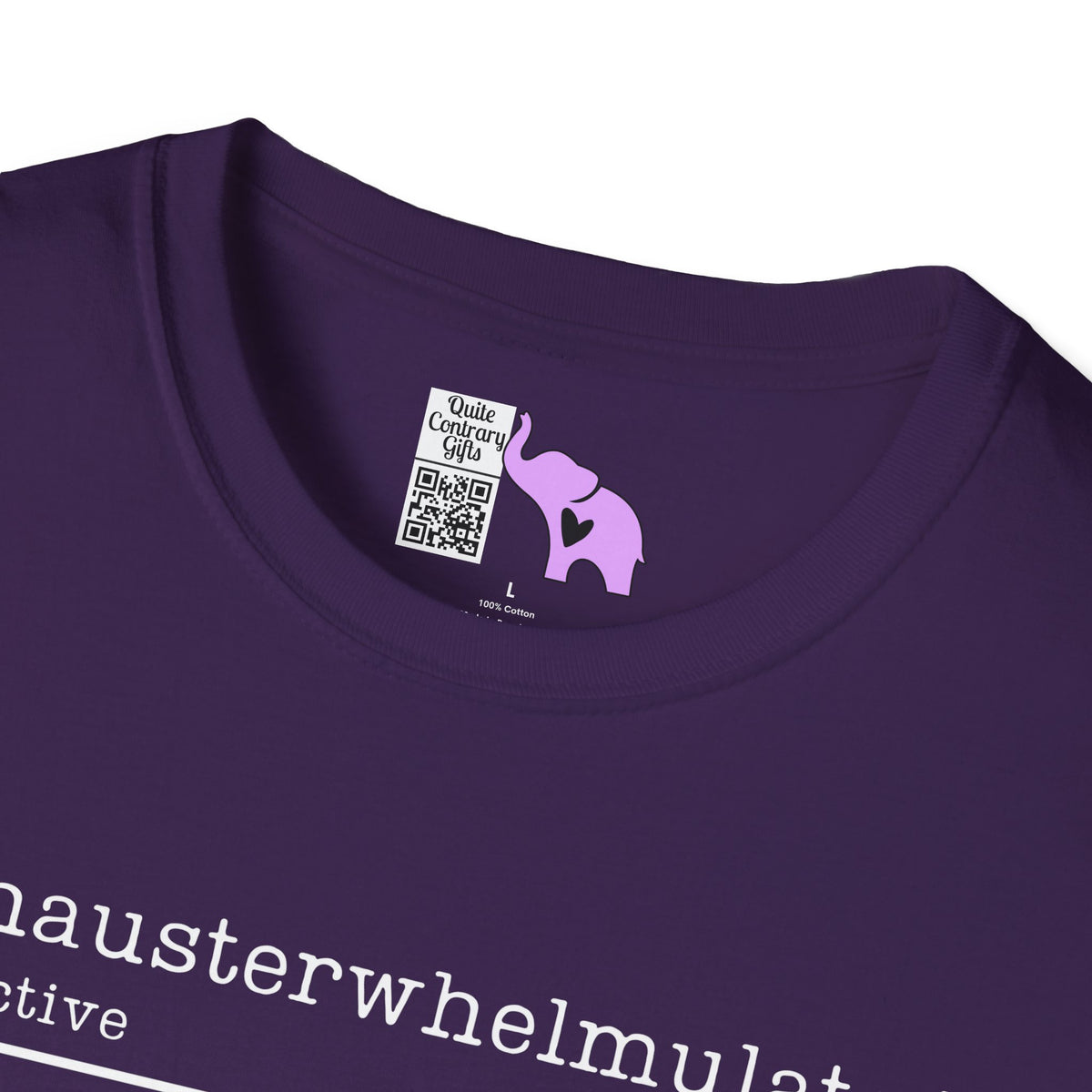 Exhausterwhelmulated Definition Adult T-shirt
