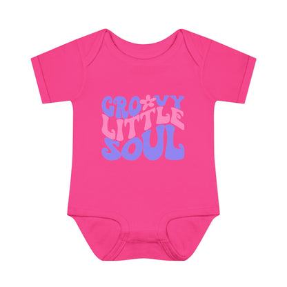 Groovy Little Soul Infant Baby Rib Bodysuit