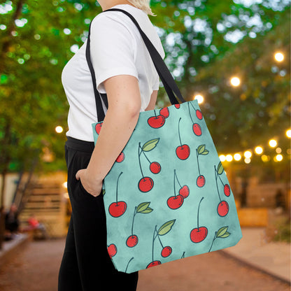 Cherry Jubilee Canvas Tote Bag