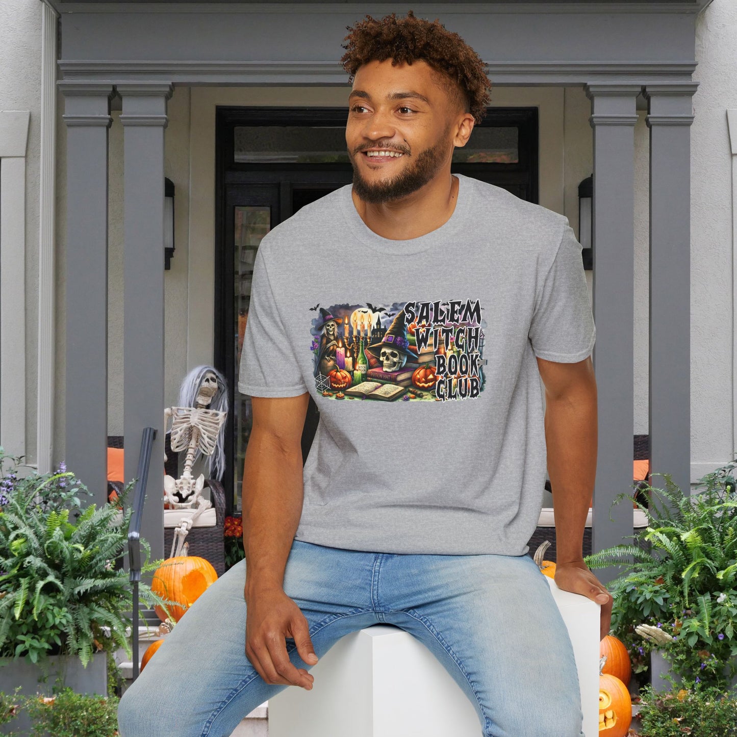 Salem Witch Book Club (2) Adult T-shirt