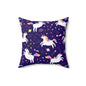 Unicorniverse Throw Pillow