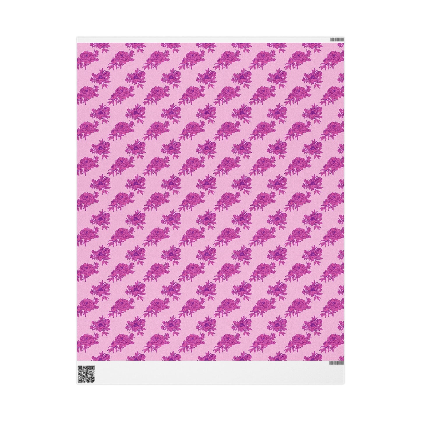 Bubblegum Bloom Peonies Wrapping Paper