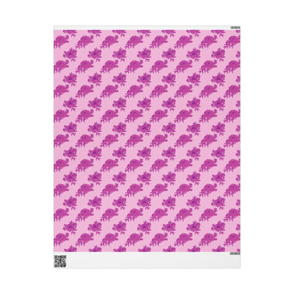 Bubblegum Bloom Peonies Wrapping Paper