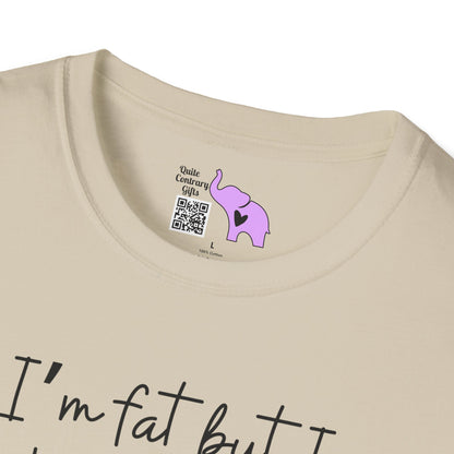 I'm Fat But I Identify as Skinny; I'm Trans-skinny Adult T-shirt