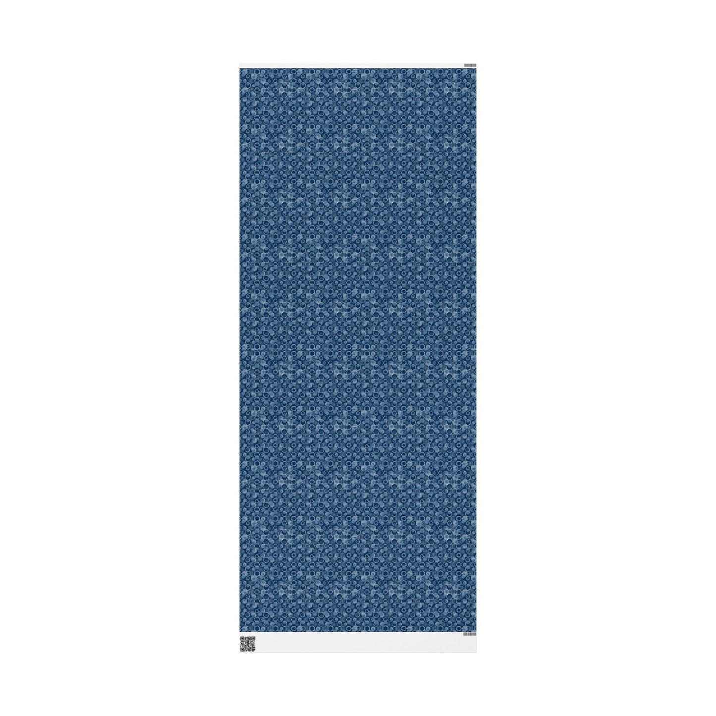 Blue Hexagons Gift Wrap for All Occasions