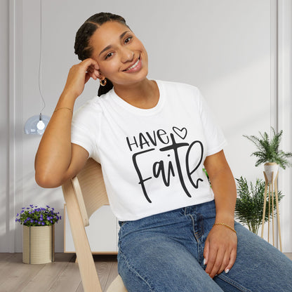 Have Faith Adult T-shirt