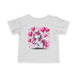 Pink & Black Love Unicorn Infant Soft T-Shirt