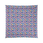 Color Pop Stitched Hearts Comforter