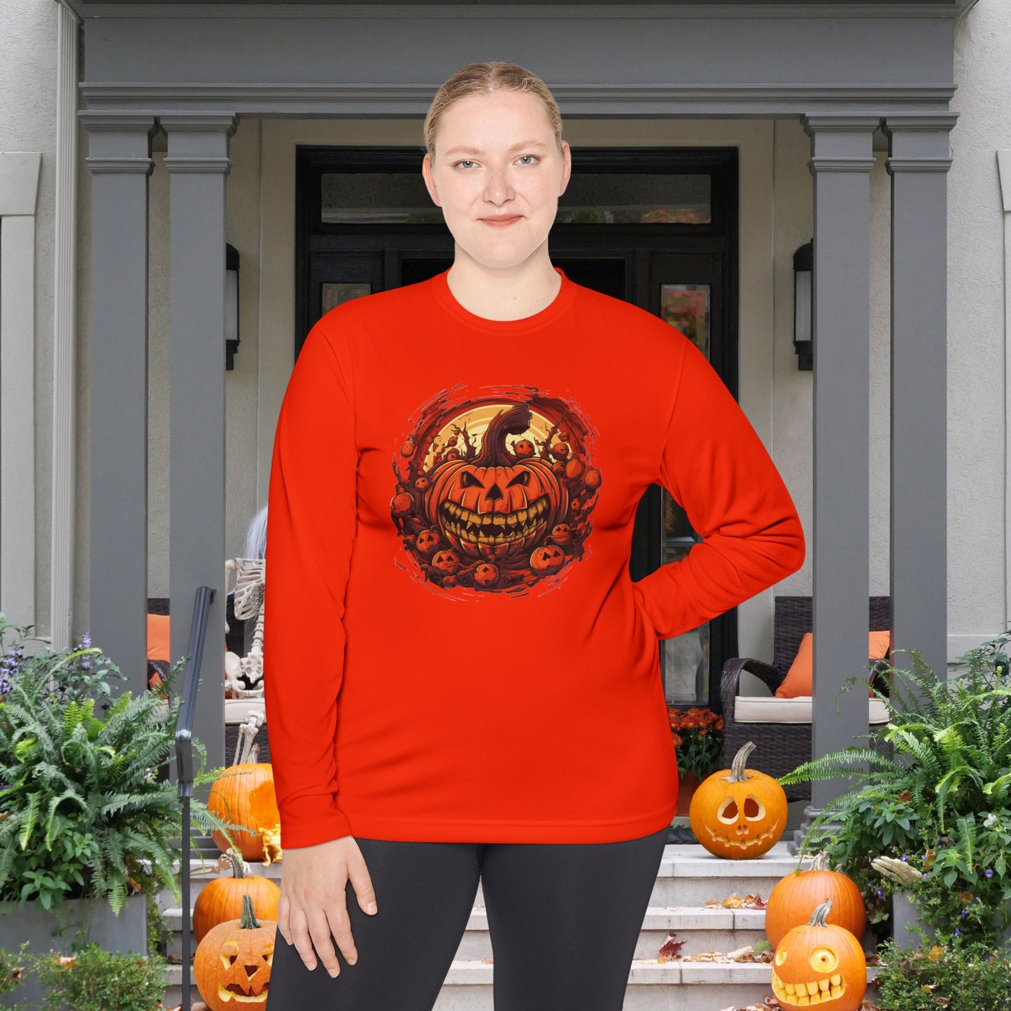 Sinister Smile Adult Long Sleeve Tee
