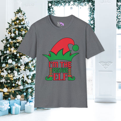 I'm The Festive Elf Adult T-shirt