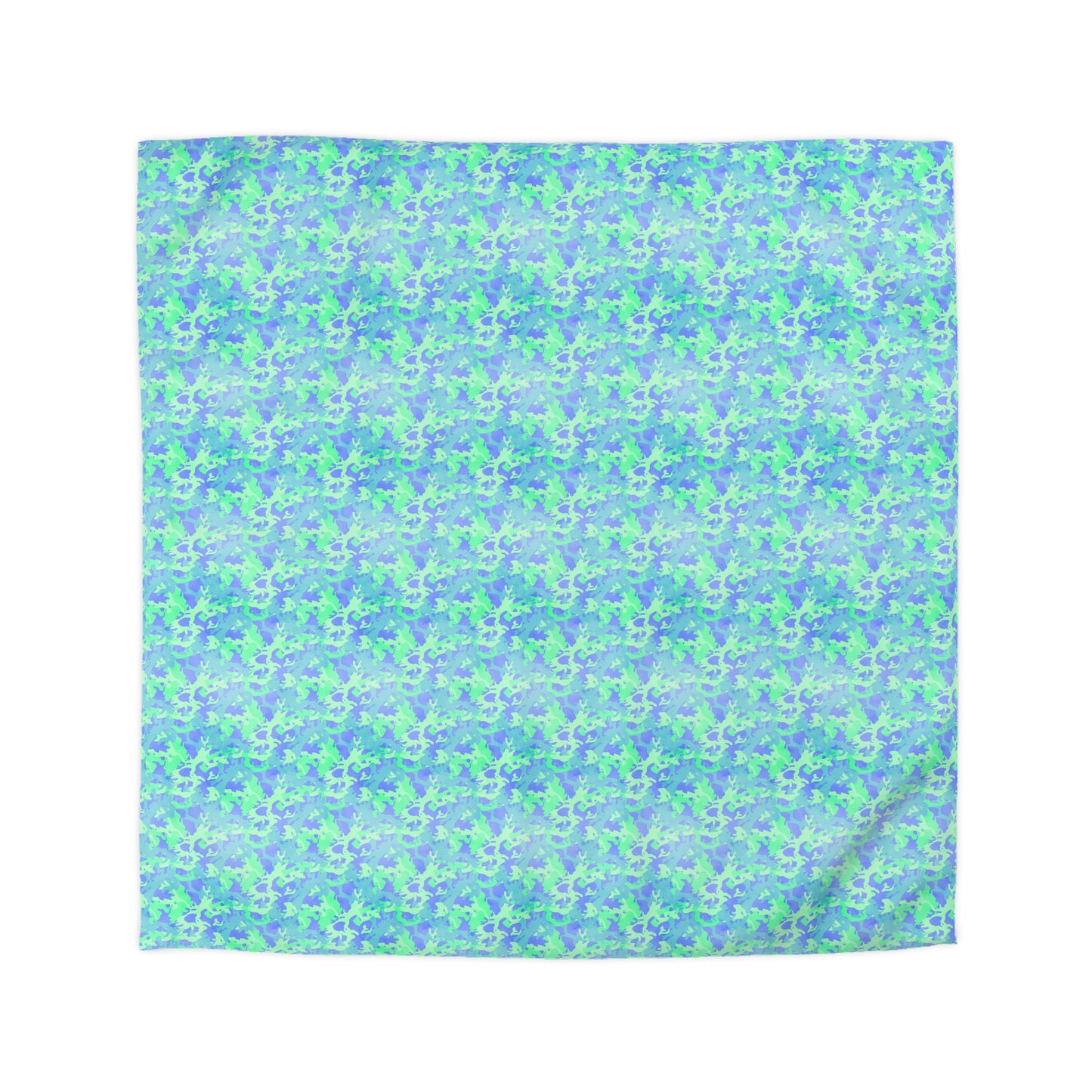 Glacier Grove Camo Microfiber Duvet Cover