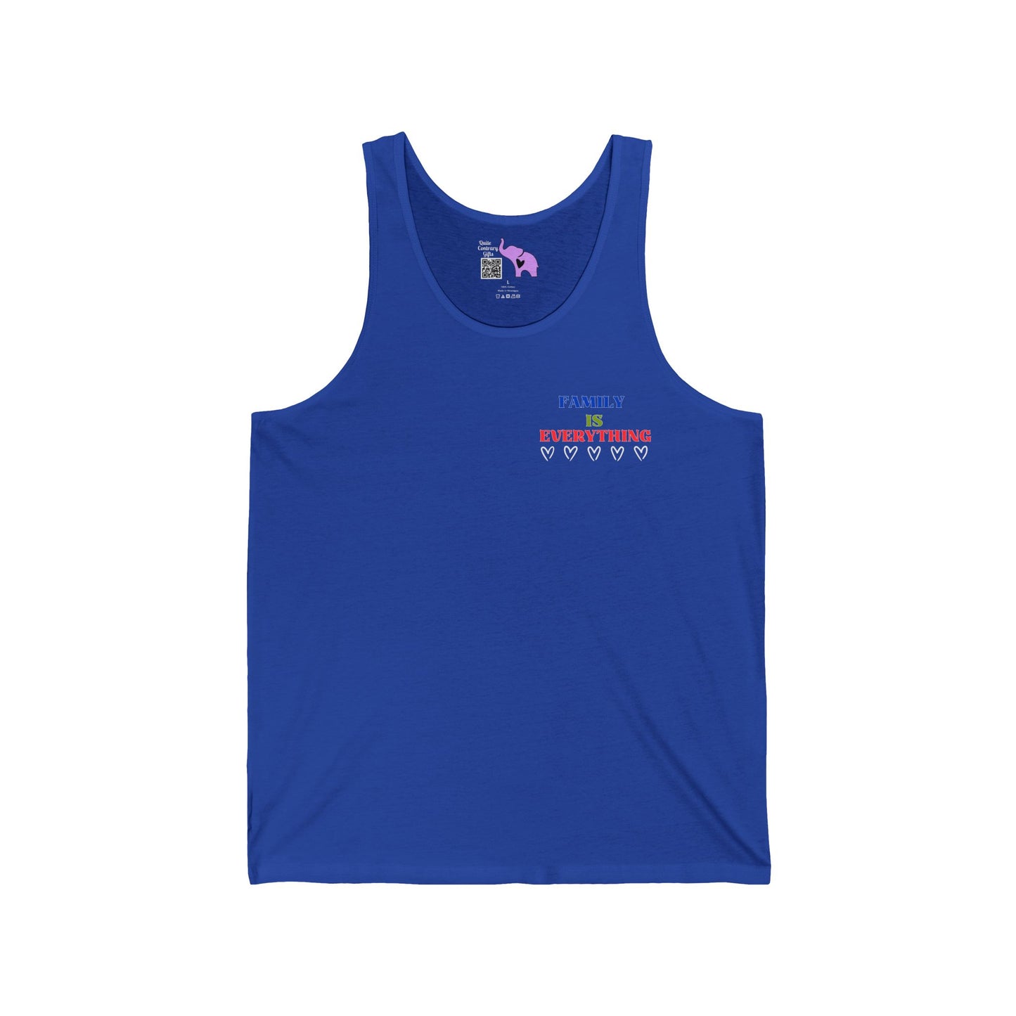 Custom Shirts Unisex Jersey Tank