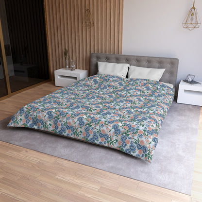 Tranquil Garden Microfiber Duvet Cover