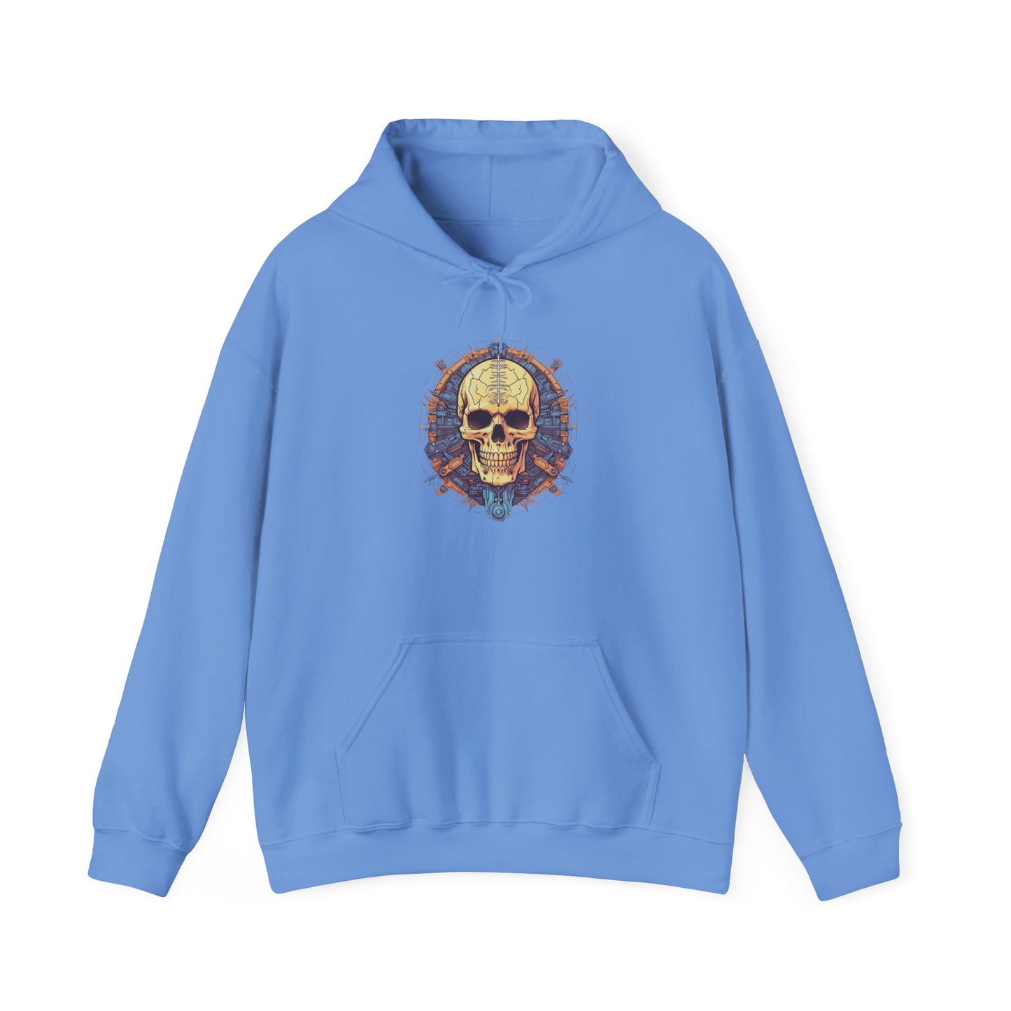 Creepy Skull 3 Heavy Blend™ Hooded Sweatshirt