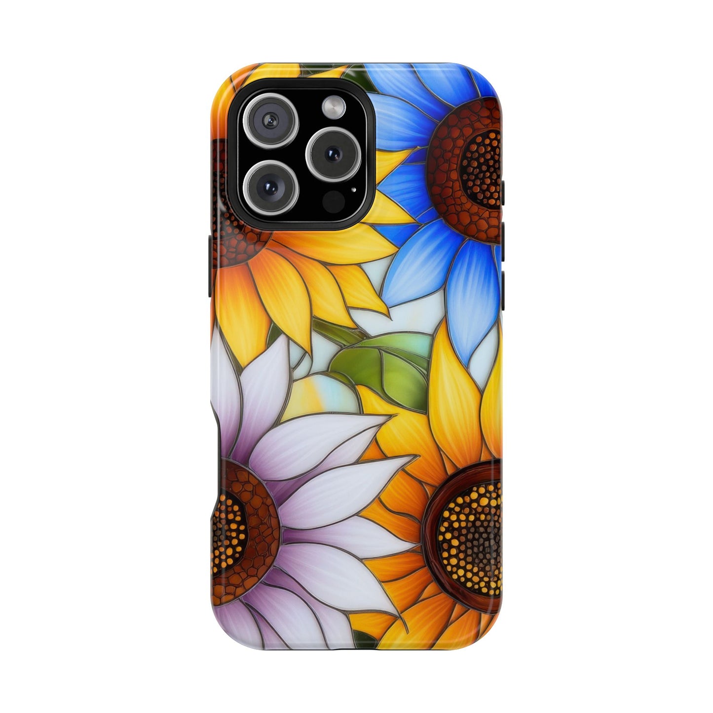 Colorful Sunflowers MagSafe® Compatible Tough Case for iPhone