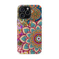 Colorful Mandala MagSafe® Compatible Tough Case for iPhone