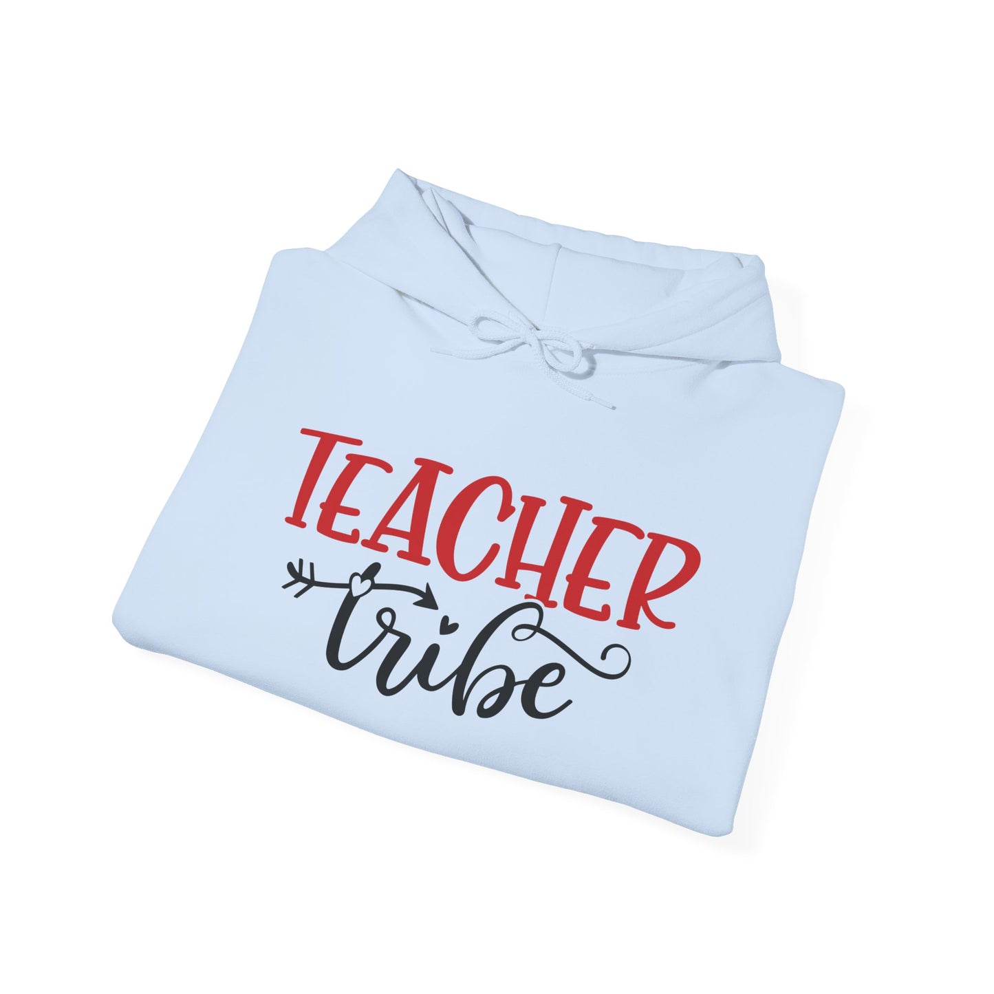 Teacher Tribe Heart Heavy Blend™ Hooded Sweatshirt