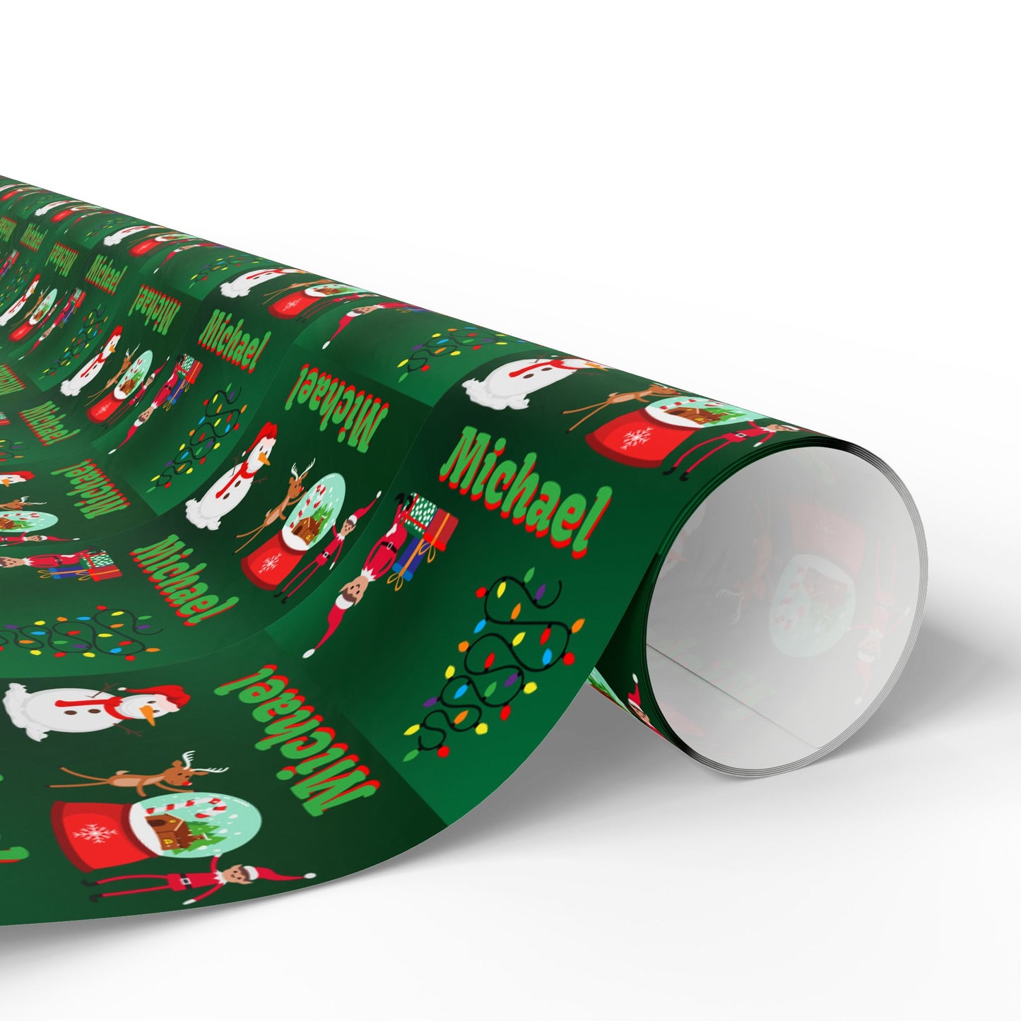 Elf on the Shelf Custom Wrapping Paper (Michael)