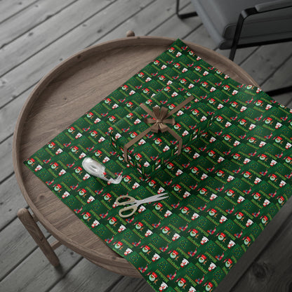 Elf on the Shelf Custom Wrapping Paper (Michael)