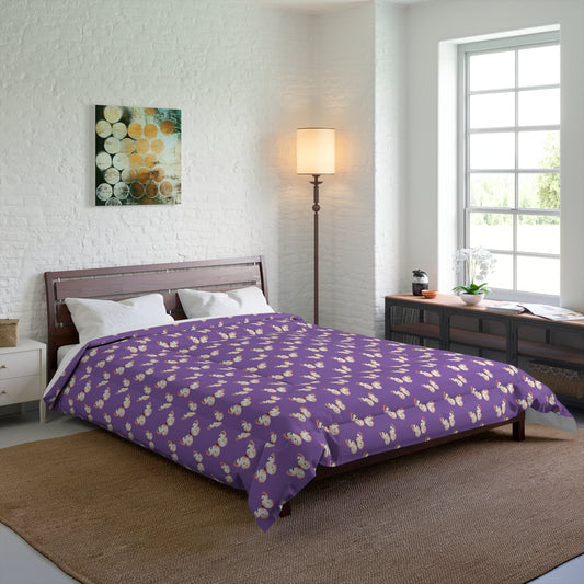 Lavender Flutter Basic Bedding Set