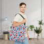 Freedom Dots Canvas Tote Bag