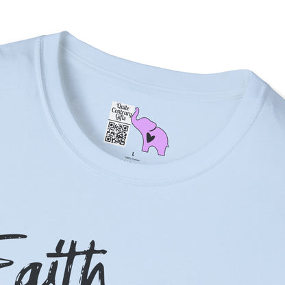 Faith Can Move Mountains Adult T-shirt