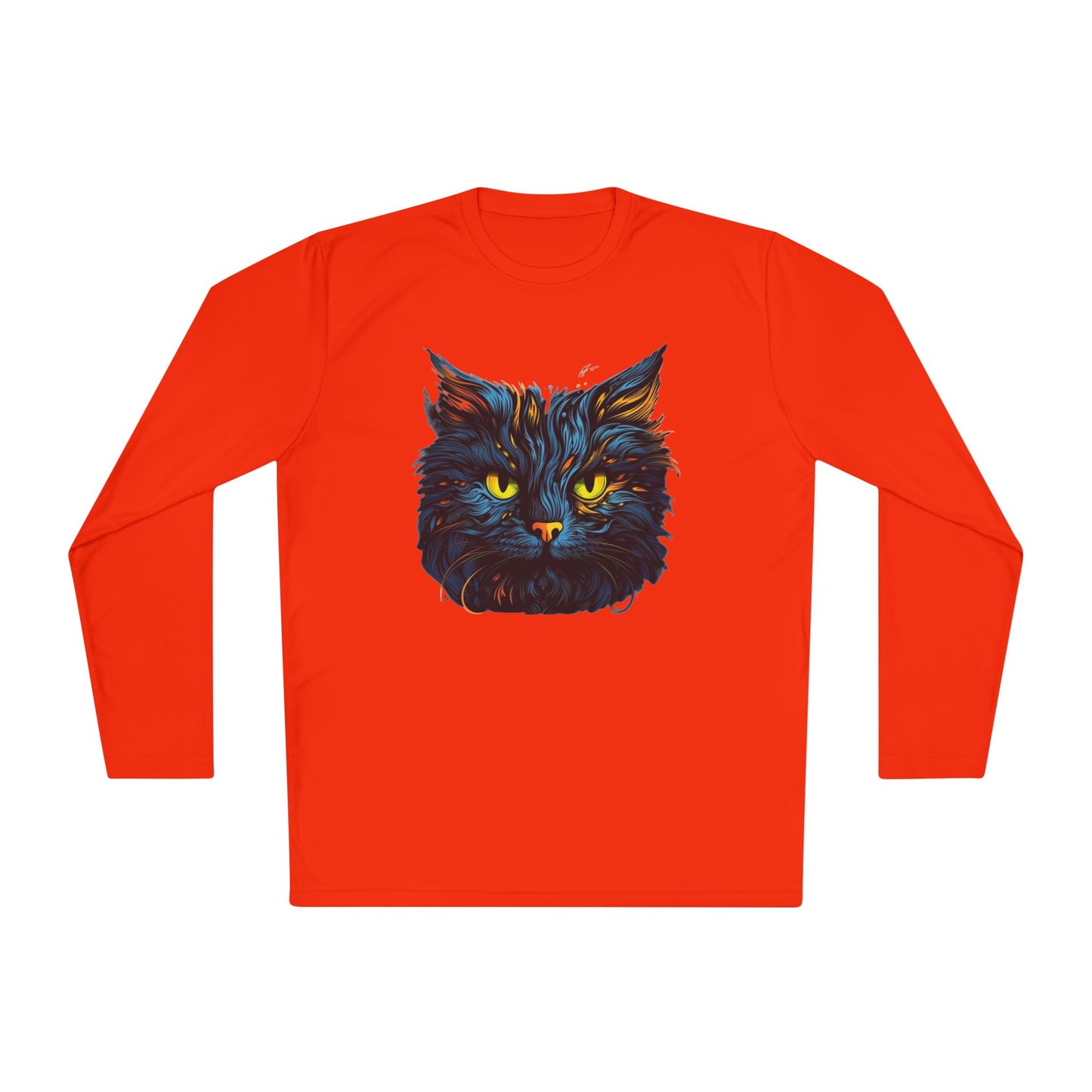 Creepy Black Cats 15 Adult Long Sleeve Tee