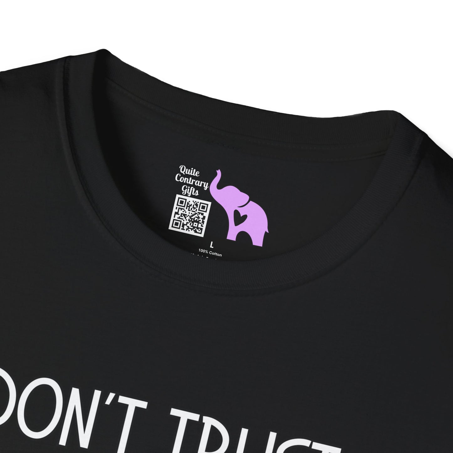 I Don't Trust Words, I Trust Actions w/Sloth Adult T-shirt