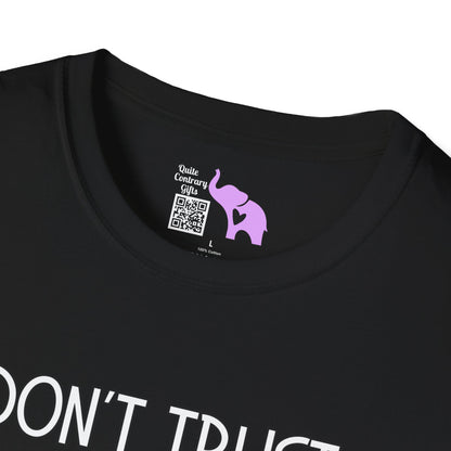 I Don't Trust Words, I Trust Actions w/Sloth Adult T-shirt