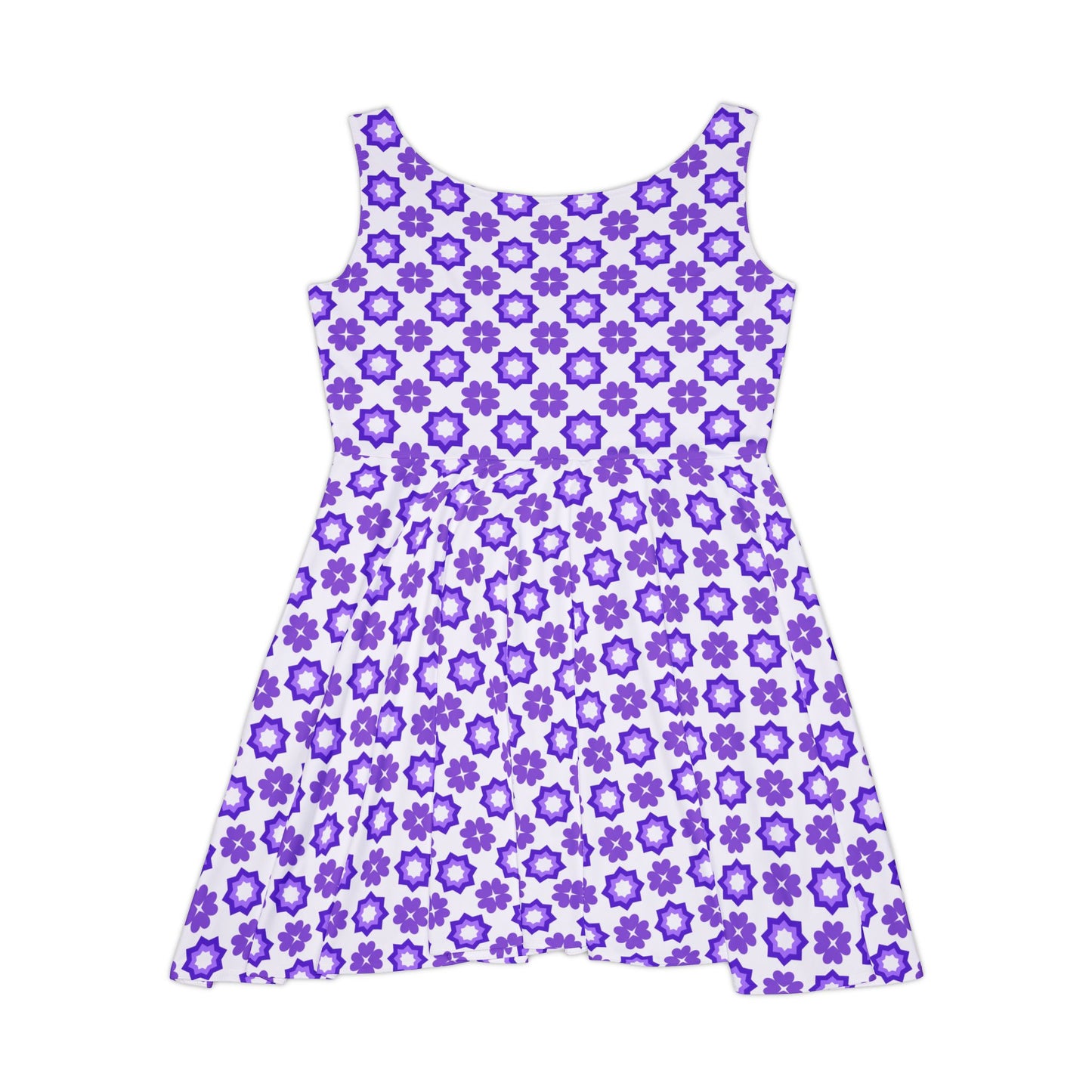 Purple Prism Garden Women's Skater Dress