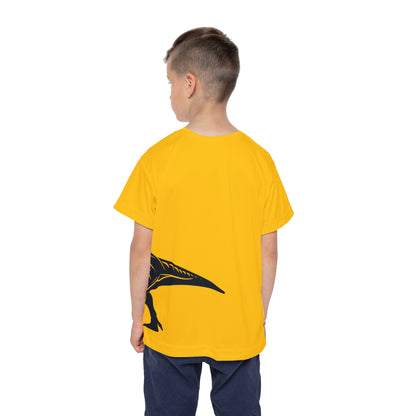 Dinosaur Roar T-Rex Kids Sports Jersey Athletic Tee