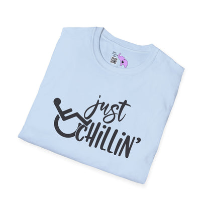 Just Chillin' (Disabled) Adult T-shirt