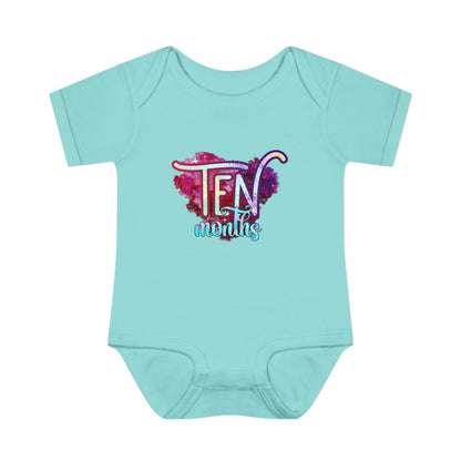Stardust Baby Milestone Bodysuit-Ten Months