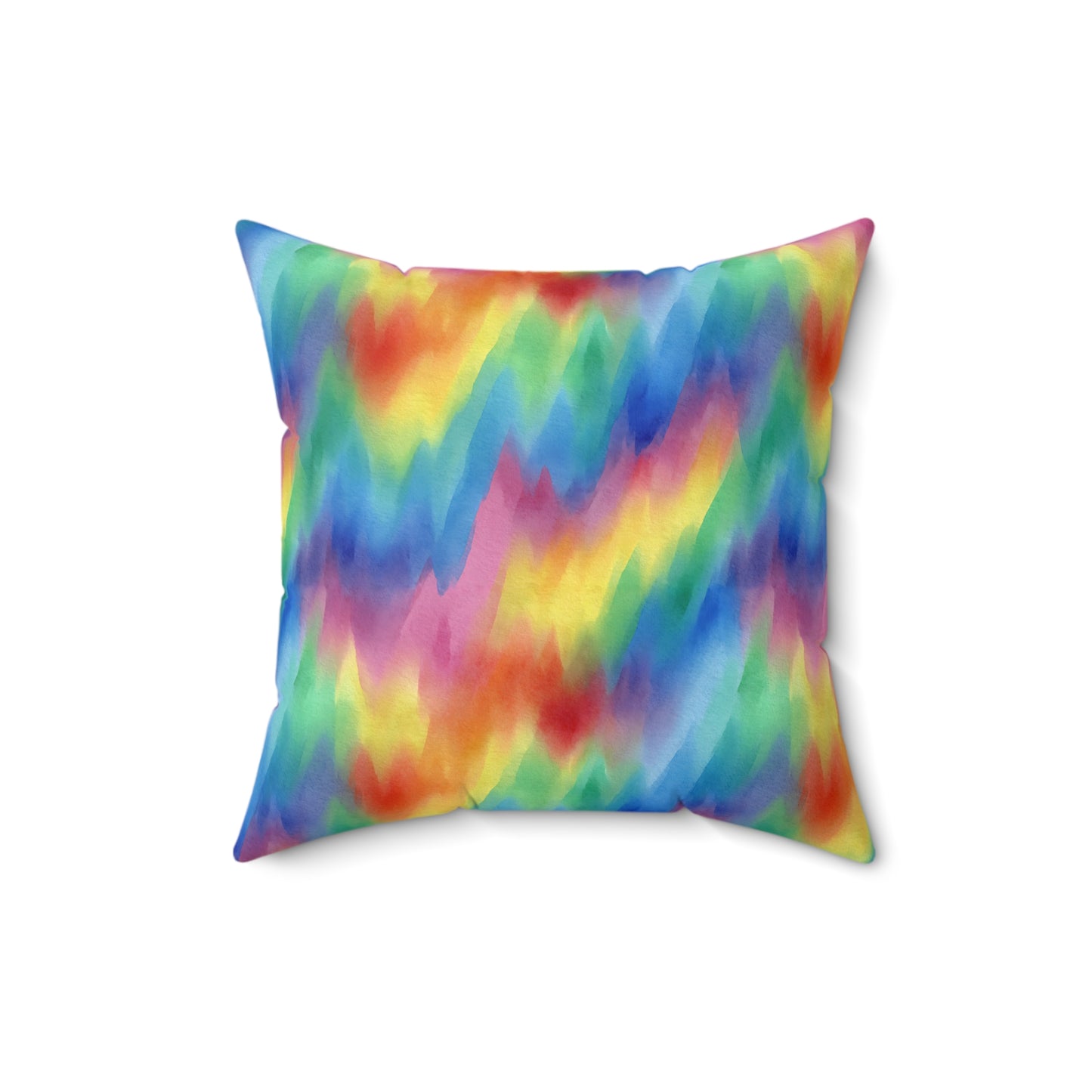 Colorwaves Throw Pillow