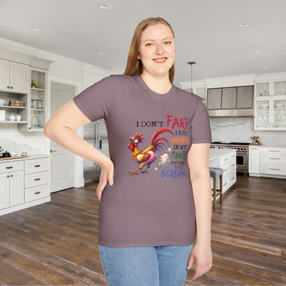 I Don't Fart I Just Whisper In My Pants... Adult T-shirt