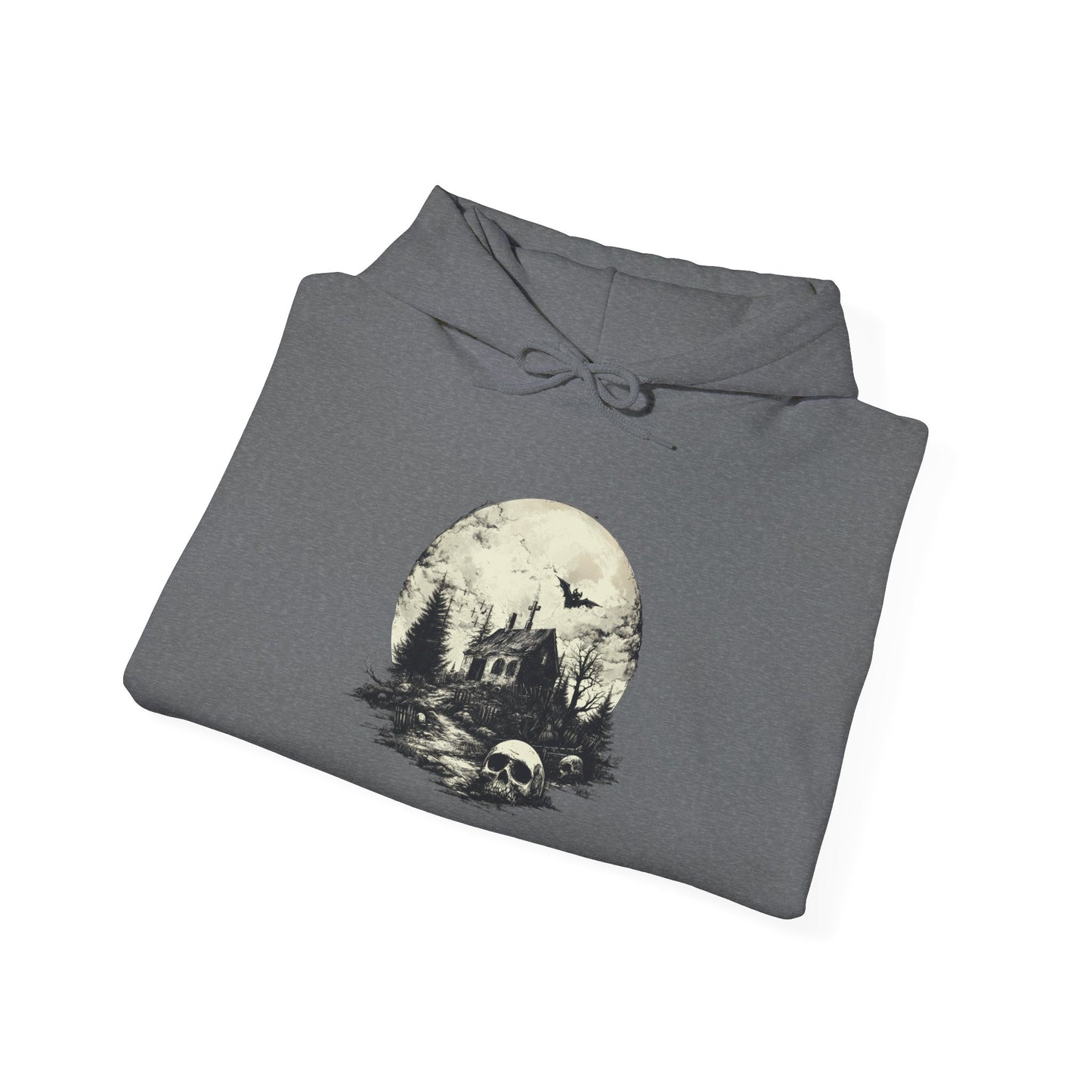 Creepy Full Moon Heavy Blend™ Hooded Sweatshirt