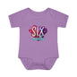 Stardust Baby Milestone Bodysuit-Six Months