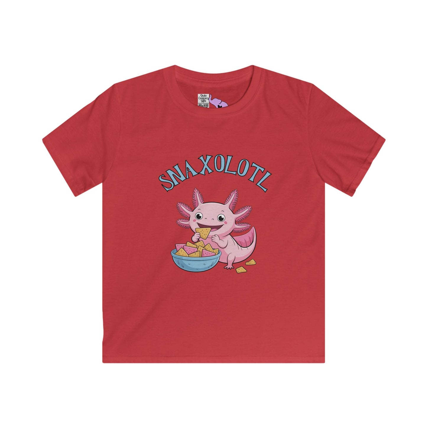 Snaxolotl Youth Softstyle Tee