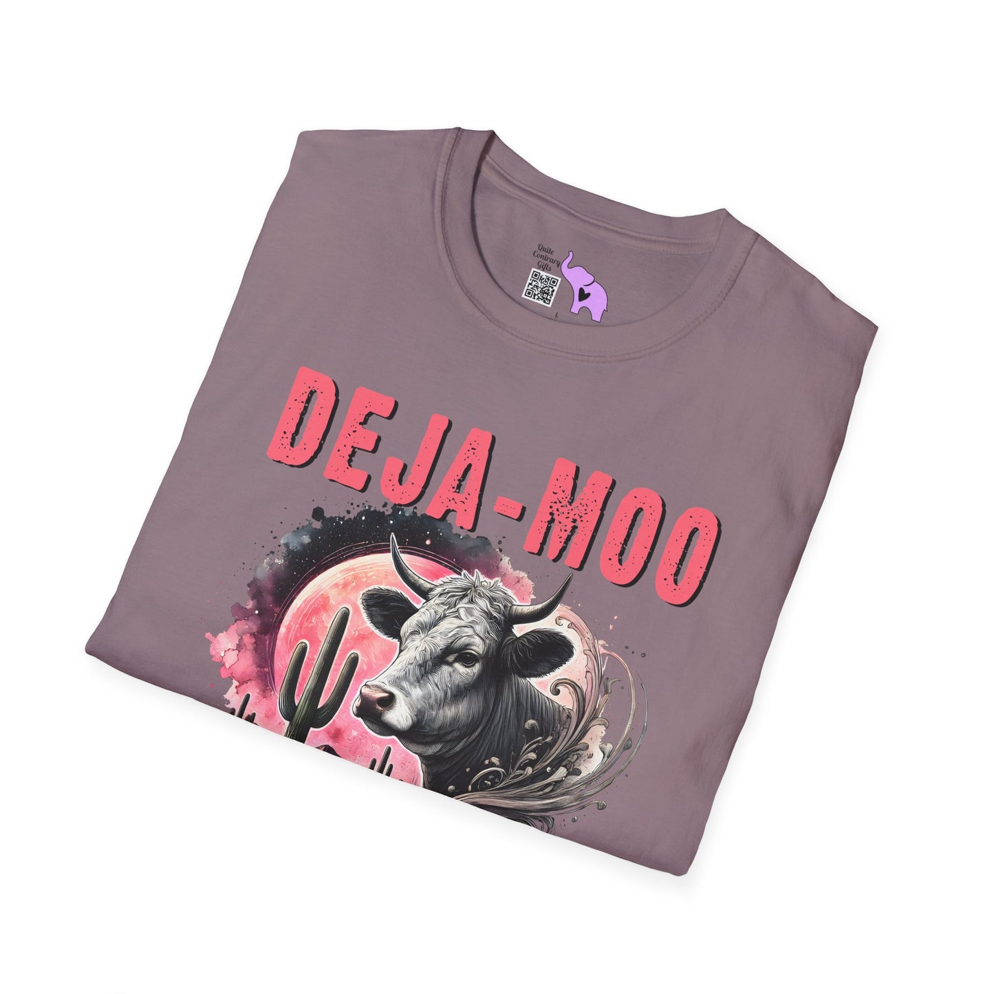 Deja Moo (2) Adult T-shirt