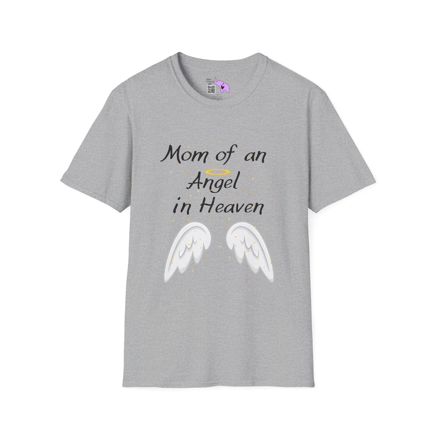 Mom of an Angel in Heaven Adult T-shirt
