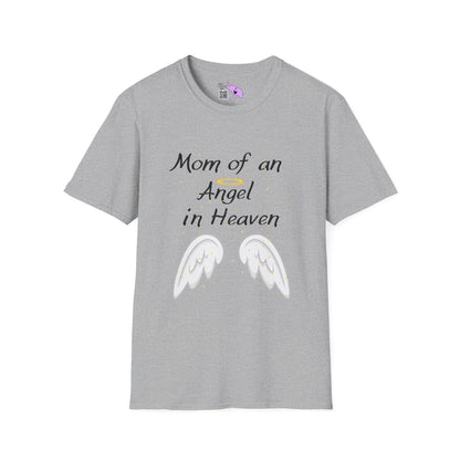 Mom of an Angel in Heaven Adult T-shirt