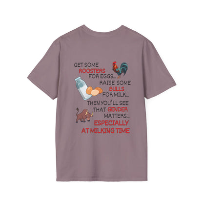 Gender Matters Adult T-shirt