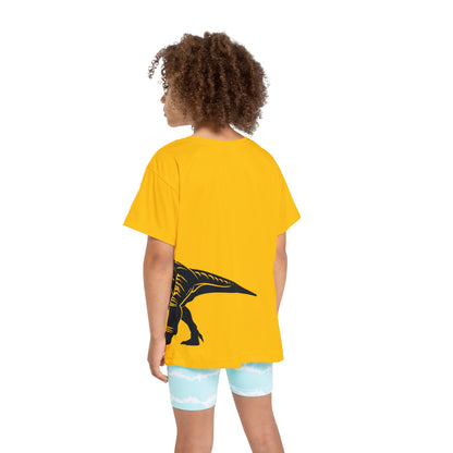 Dinosaur Roar T-Rex Kids Sports Jersey Athletic Tee