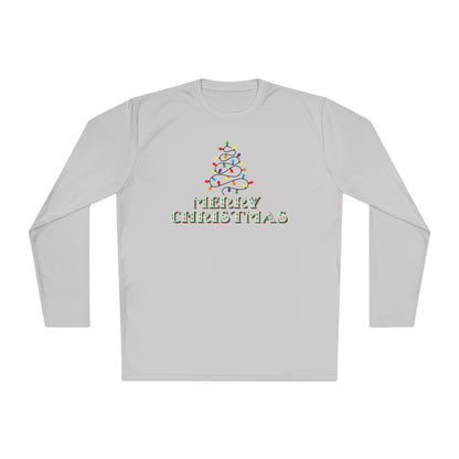 Merry Christmas Adult Long Sleeve Tee