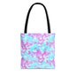 Cotton Candy Camo Canvas Tote Bag