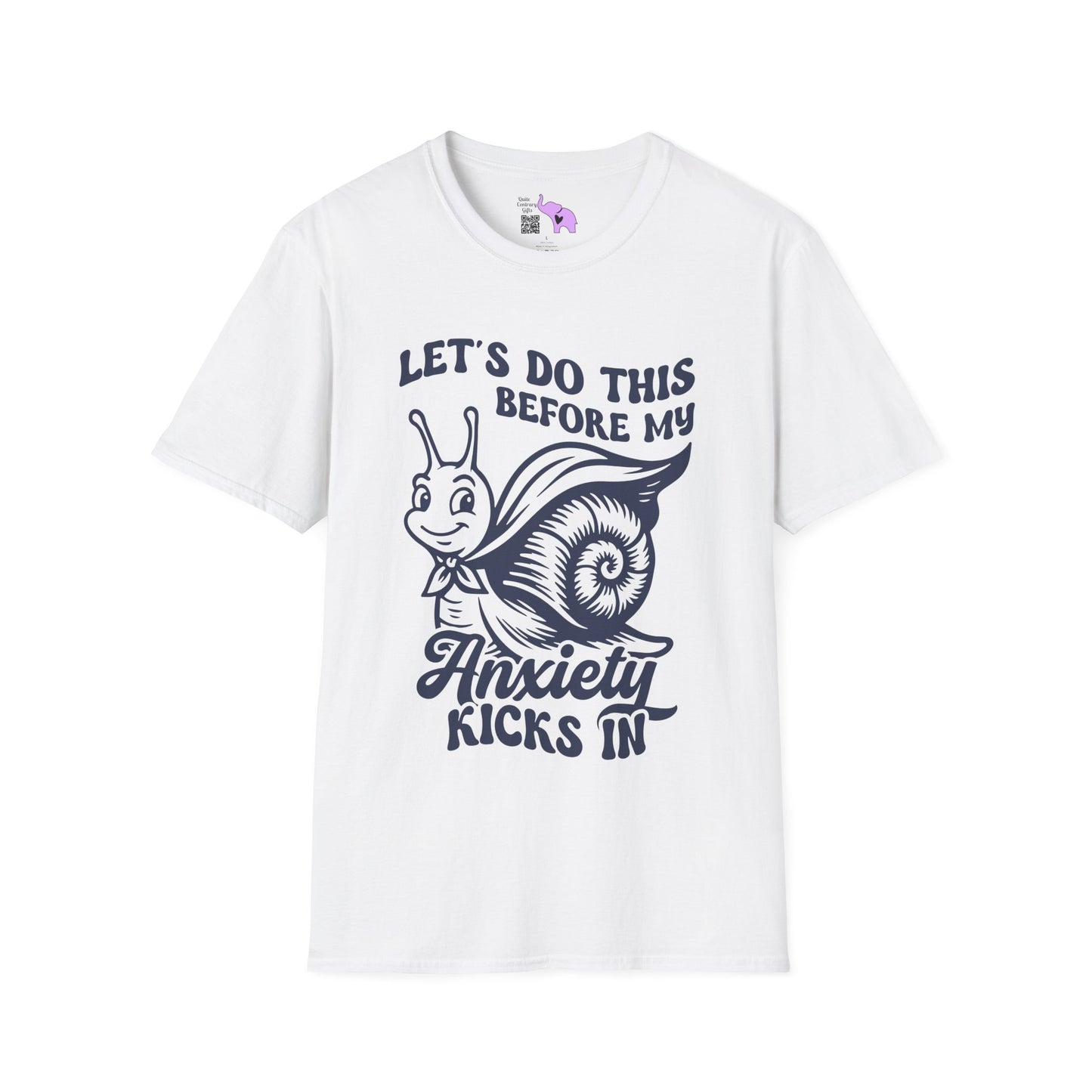 Let's Do This Before My Anxiety Kicks In Adult T-shirt