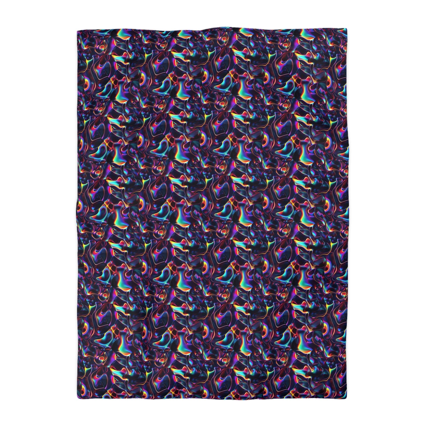 Holographic Mirage Duvet Bedding Set
