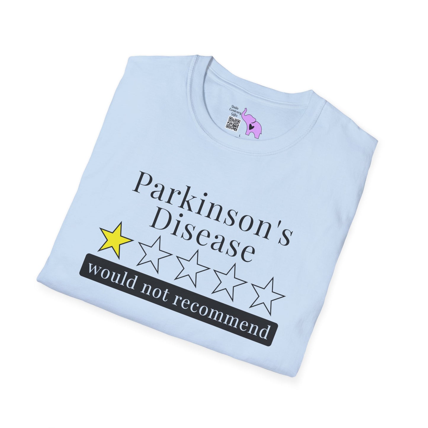 Parkinson's Disease 1 Star Would Not Recommend Adult T-shirt